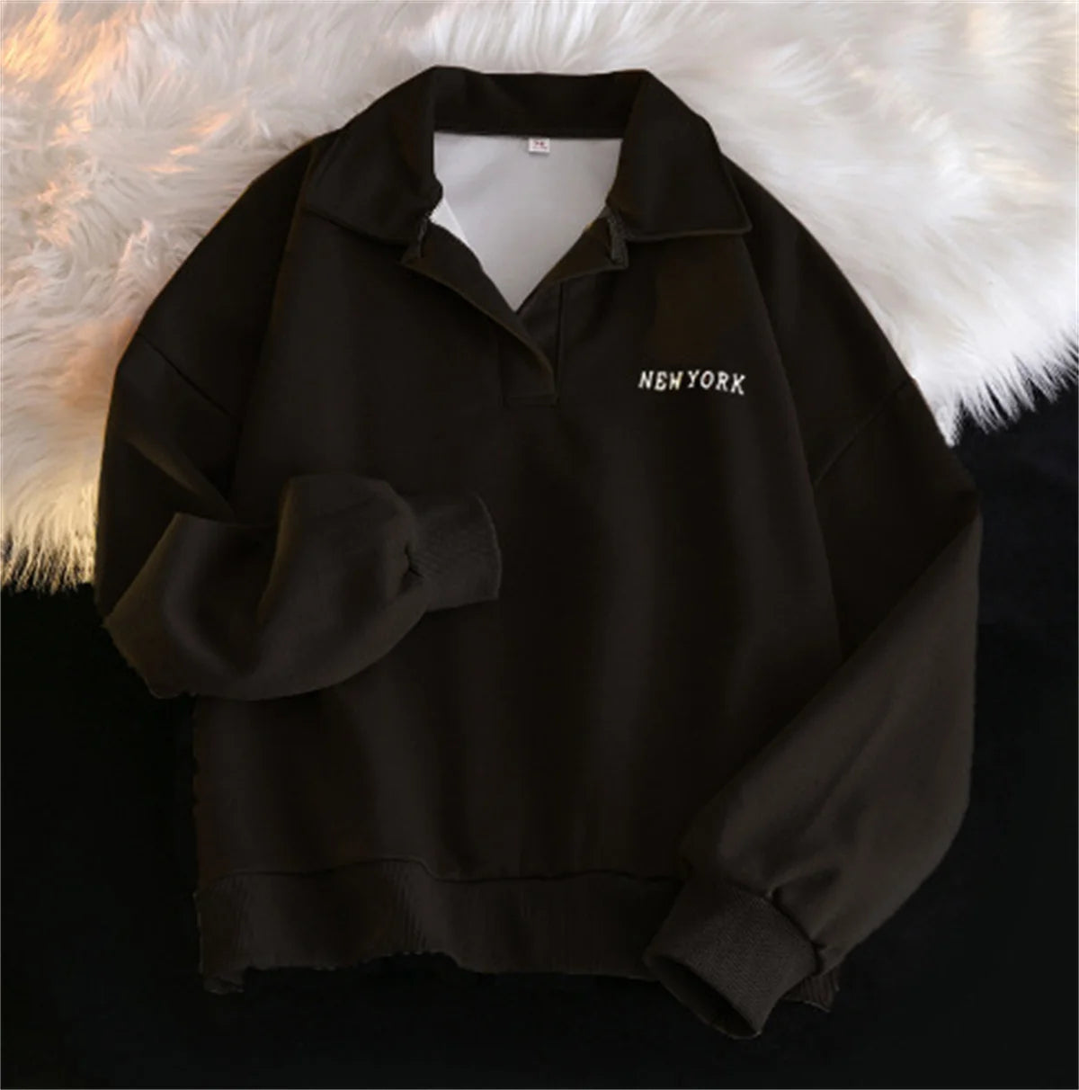 Polerón de Cuello Polar Vintage