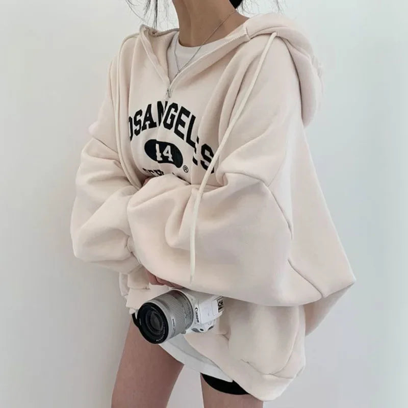 Polerón Estilo Harajuku Oversize