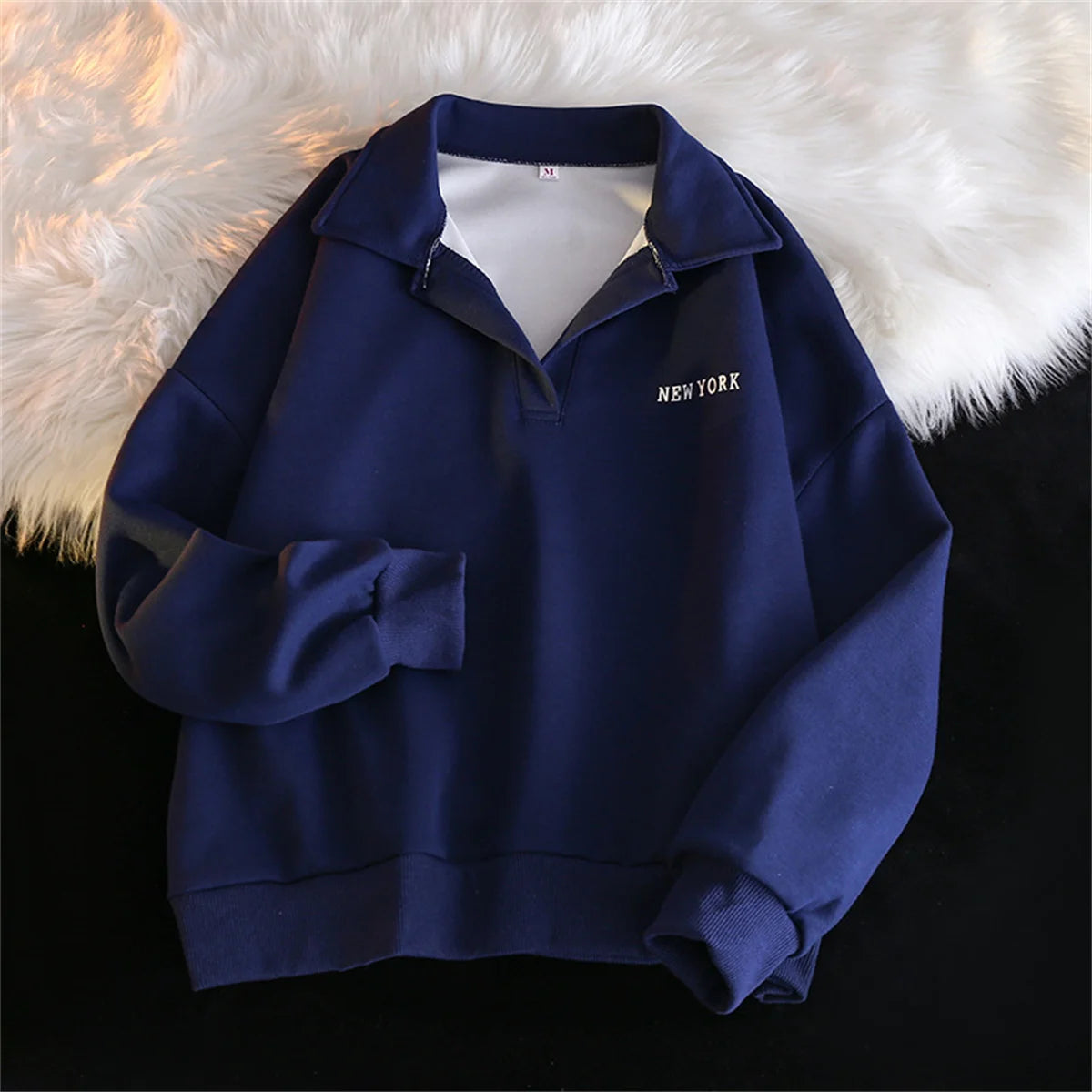 Polerón de Cuello Polar Vintage