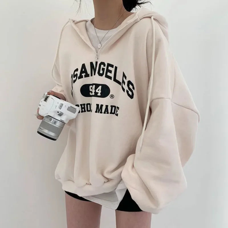 Polerón Estilo Harajuku Oversize