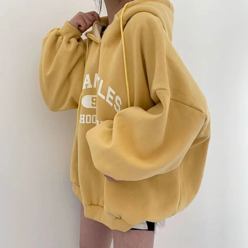 Polerón Estilo Harajuku Oversize