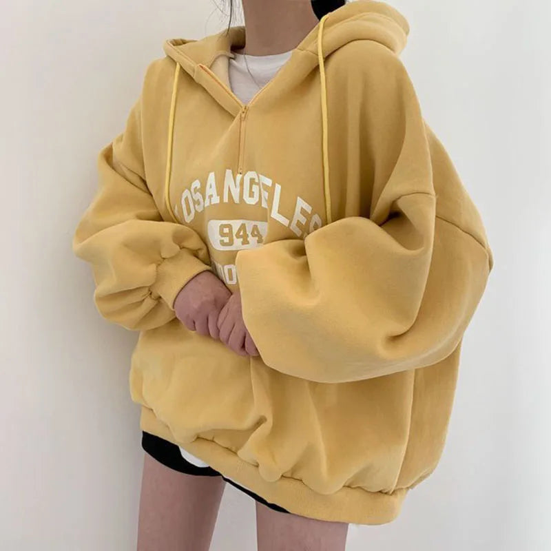 Polerón Estilo Harajuku Oversize