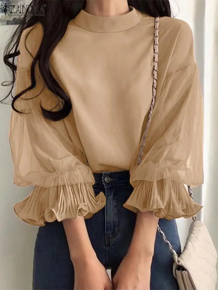 Blusa Elegante con Túnicas Sueltas