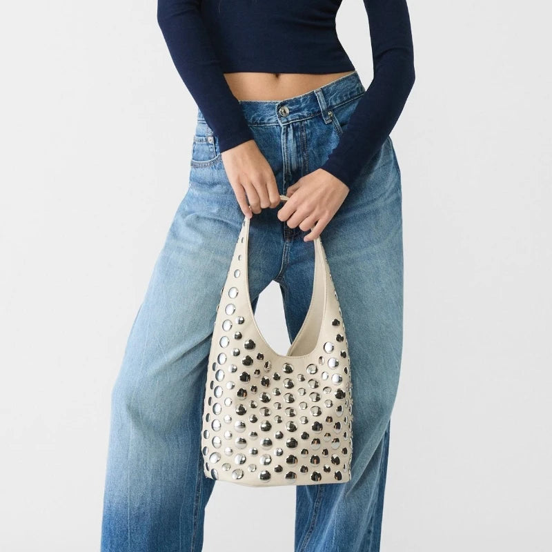 Bolso de Hombro Estilo Punk