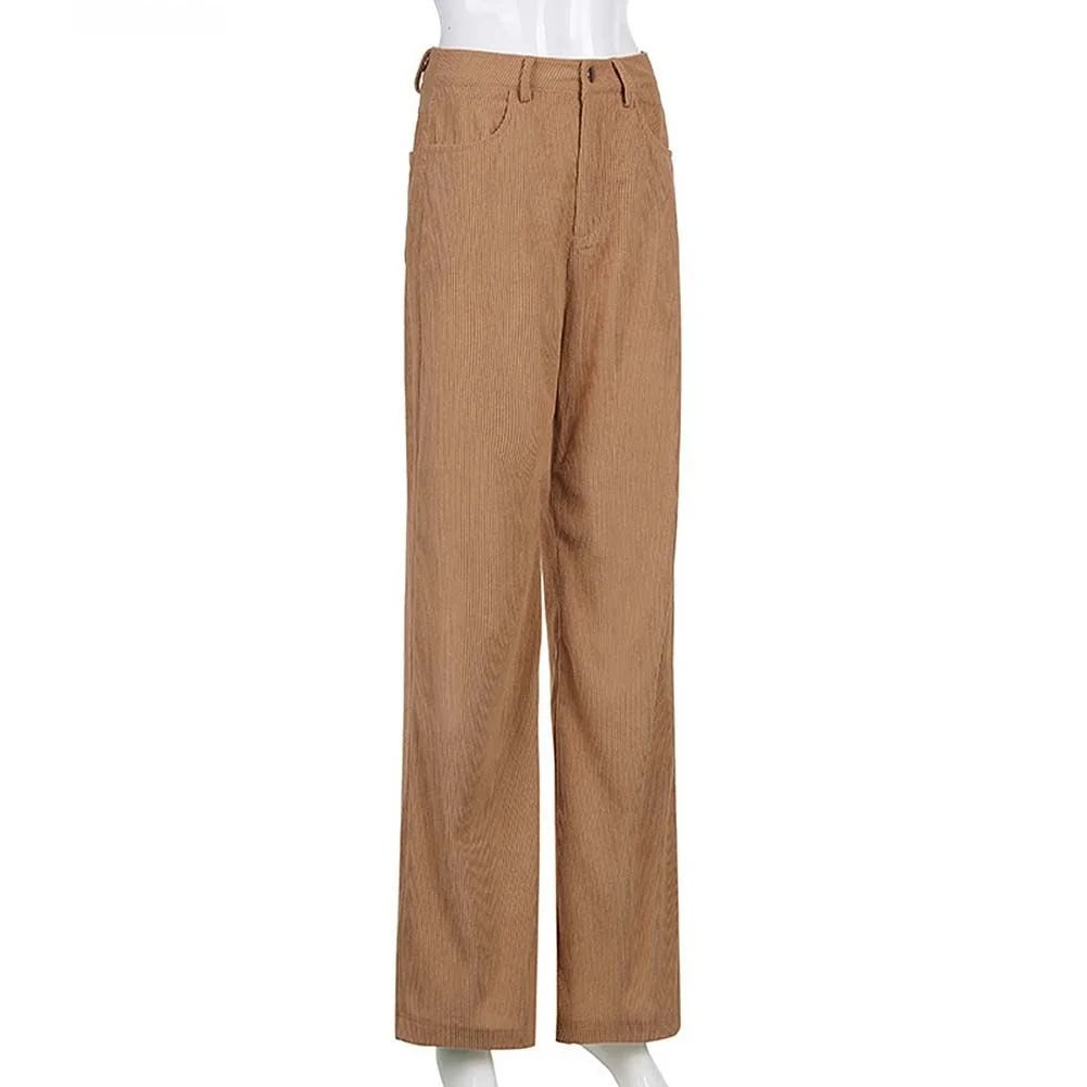 Pantalón Casual Pierna Ancha. Ross