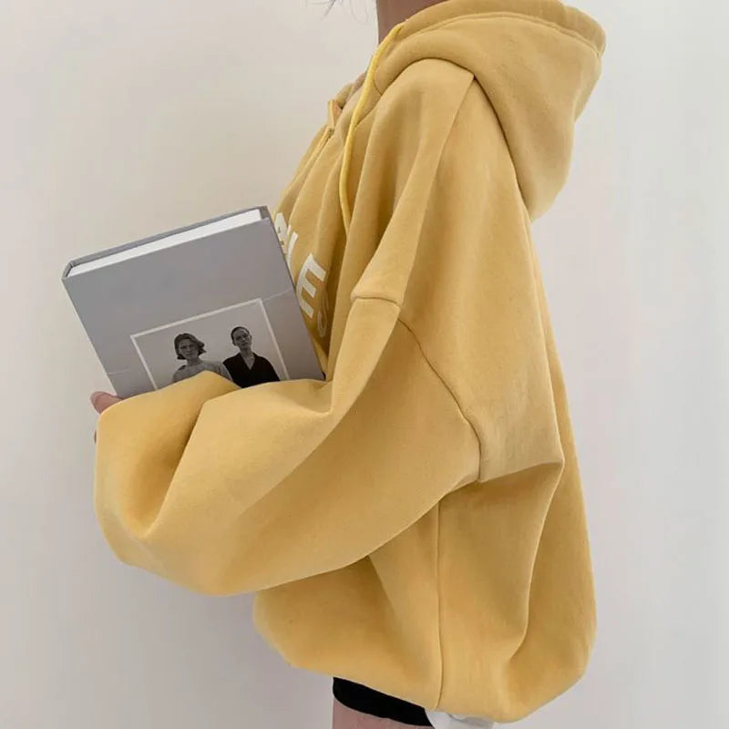 Polerón Estilo Harajuku Oversize