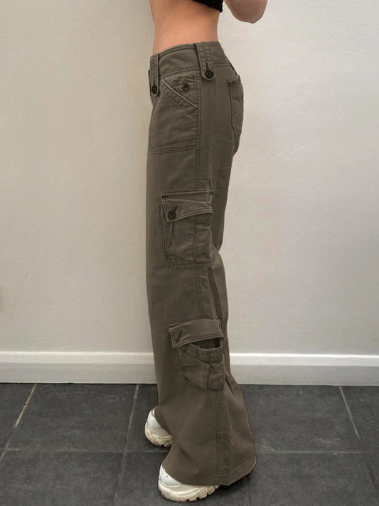 Pantalón Cargo Cintura Baja Urbanos