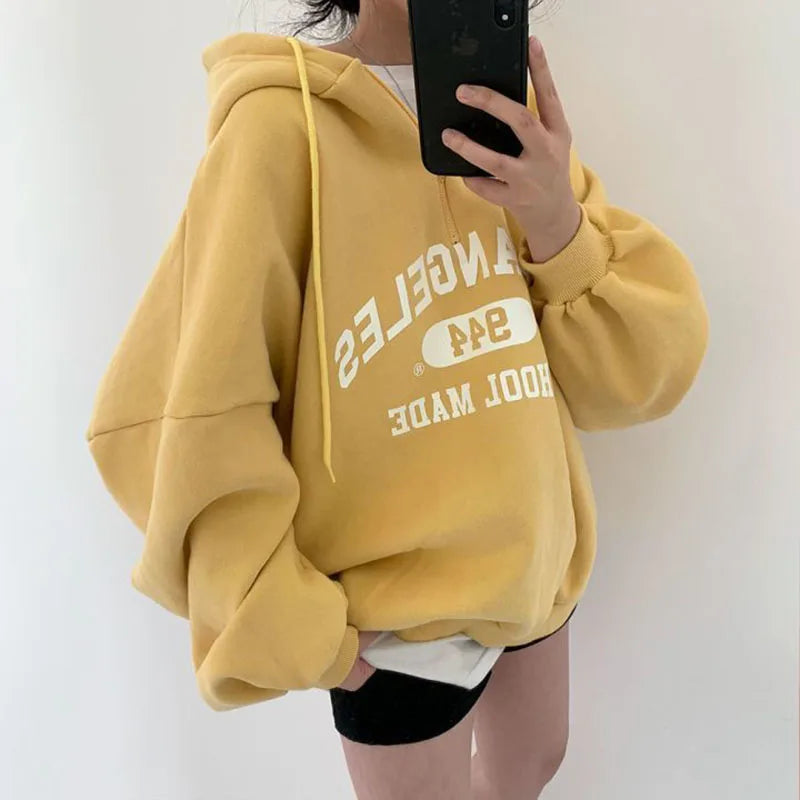 Polerón Estilo Harajuku Oversize