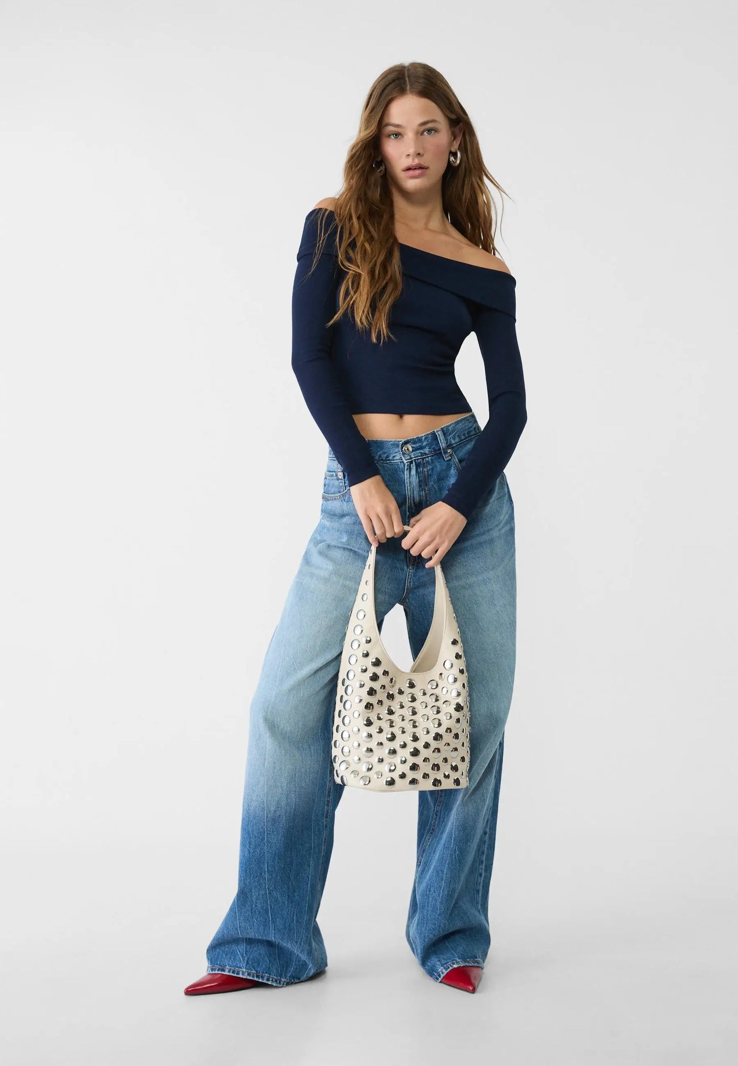 Bolso de Hombro Estilo Punk