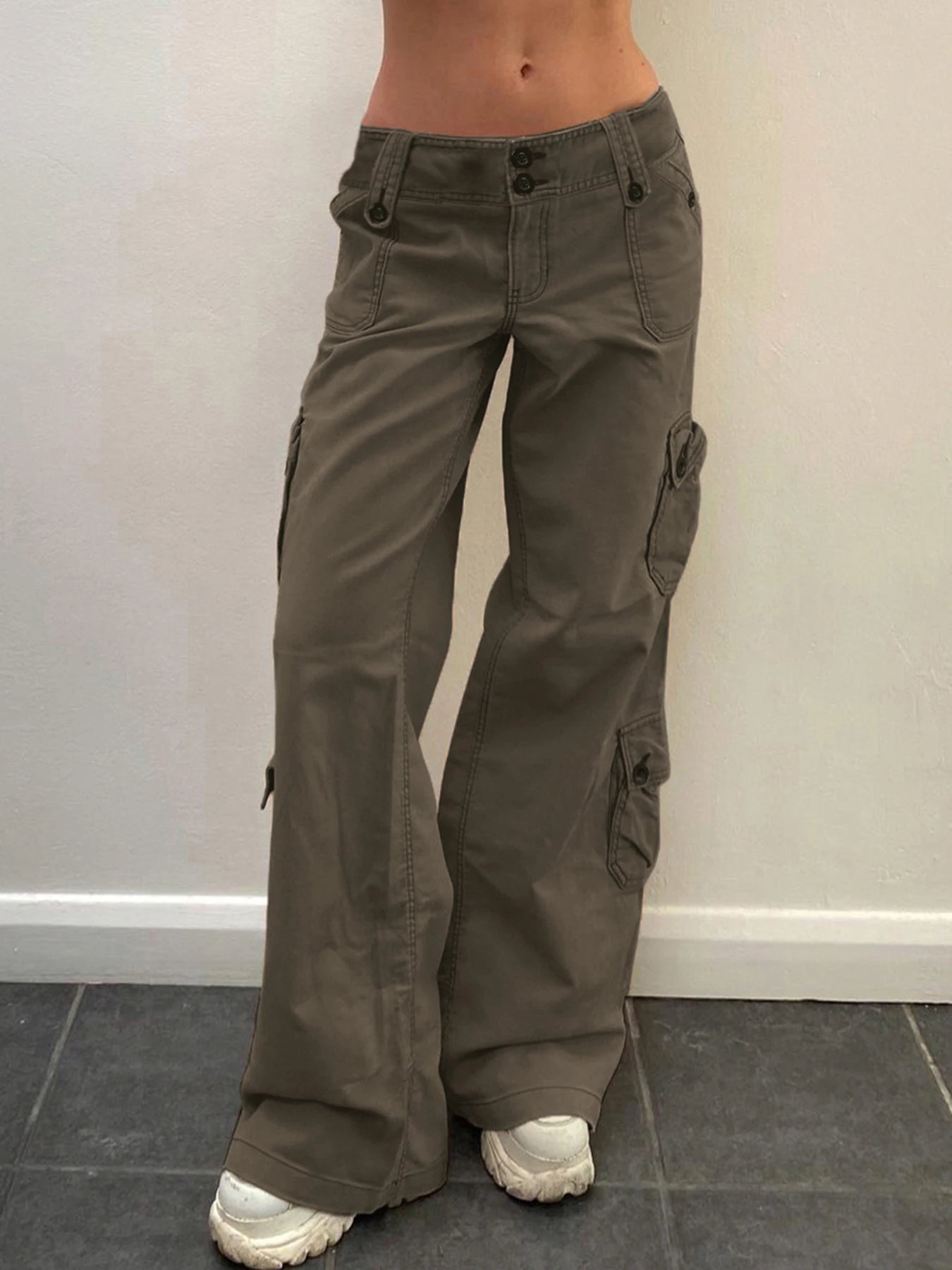 Pantalón Cargo Cintura Baja Urbanos