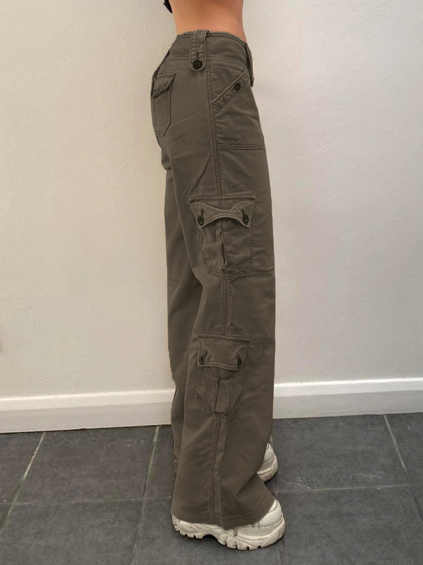 Pantalón Cargo Cintura Baja Urbanos