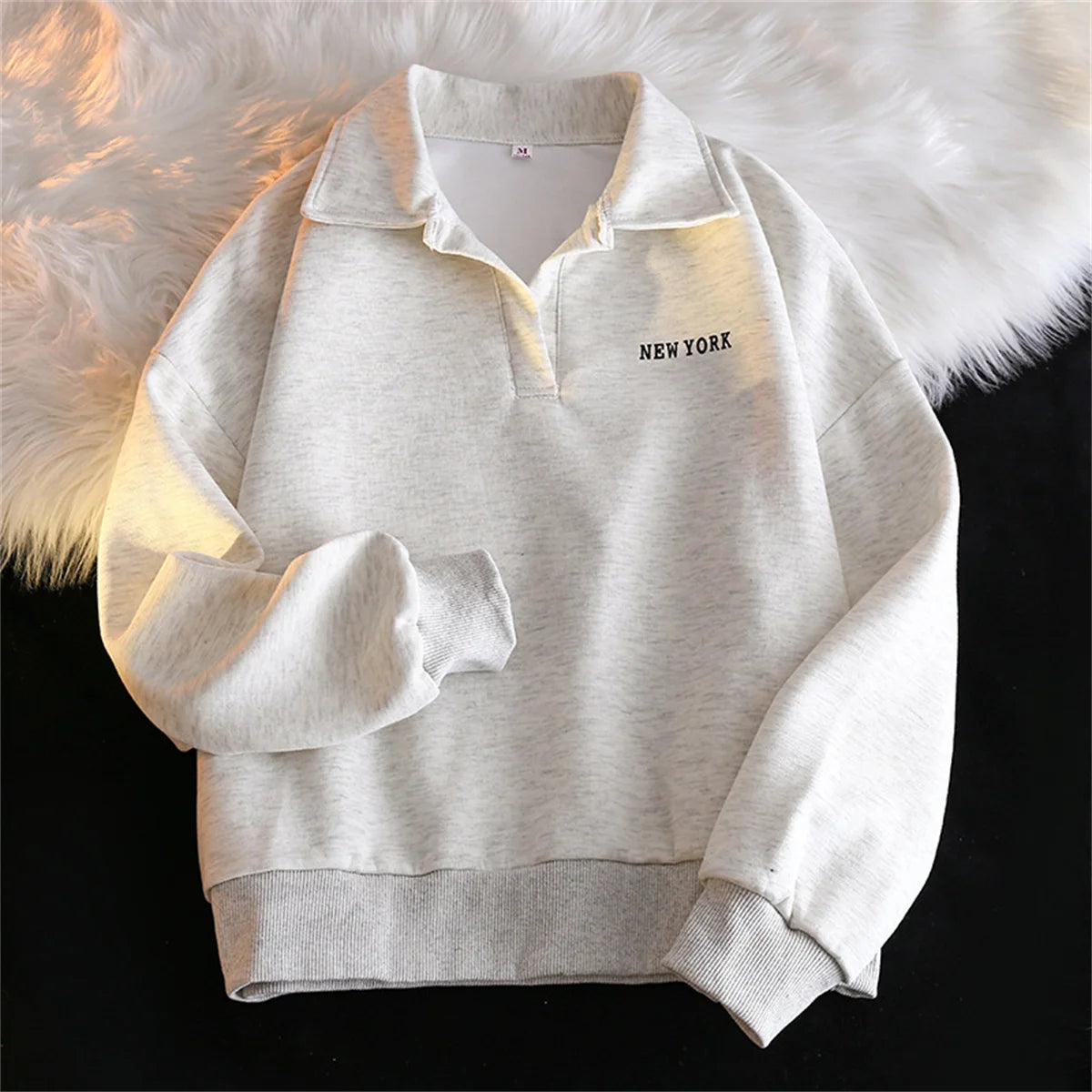 Polerón de Cuello Polar Vintage