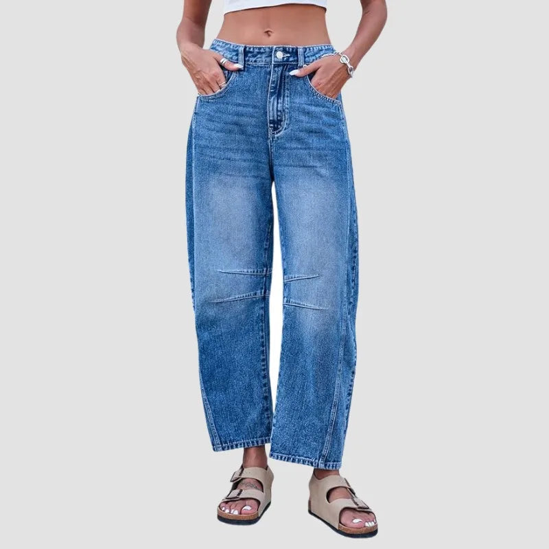 Jeans Wide Jeans de Pierna Ancha