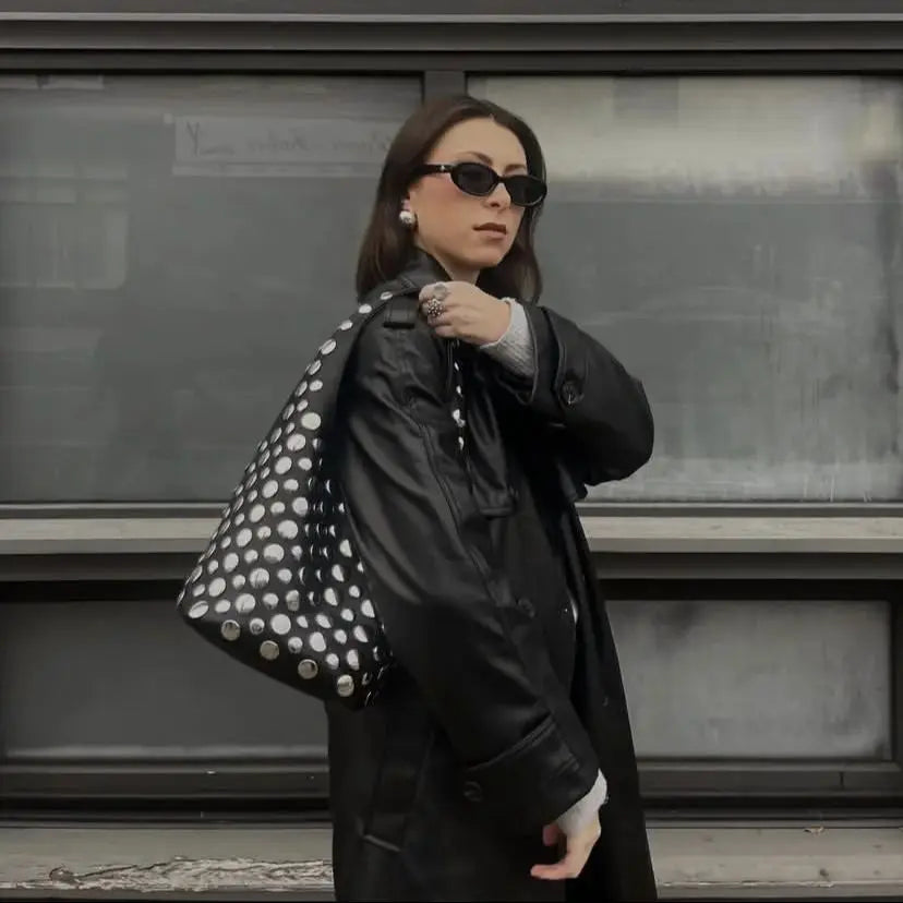 Bolso de Hombro Estilo Punk