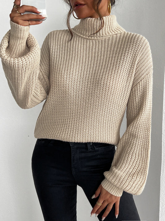 Chaleco de Cuello Alto Casual