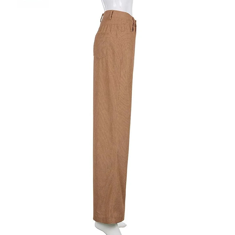 Pantalón Casual Pierna Ancha. Ross