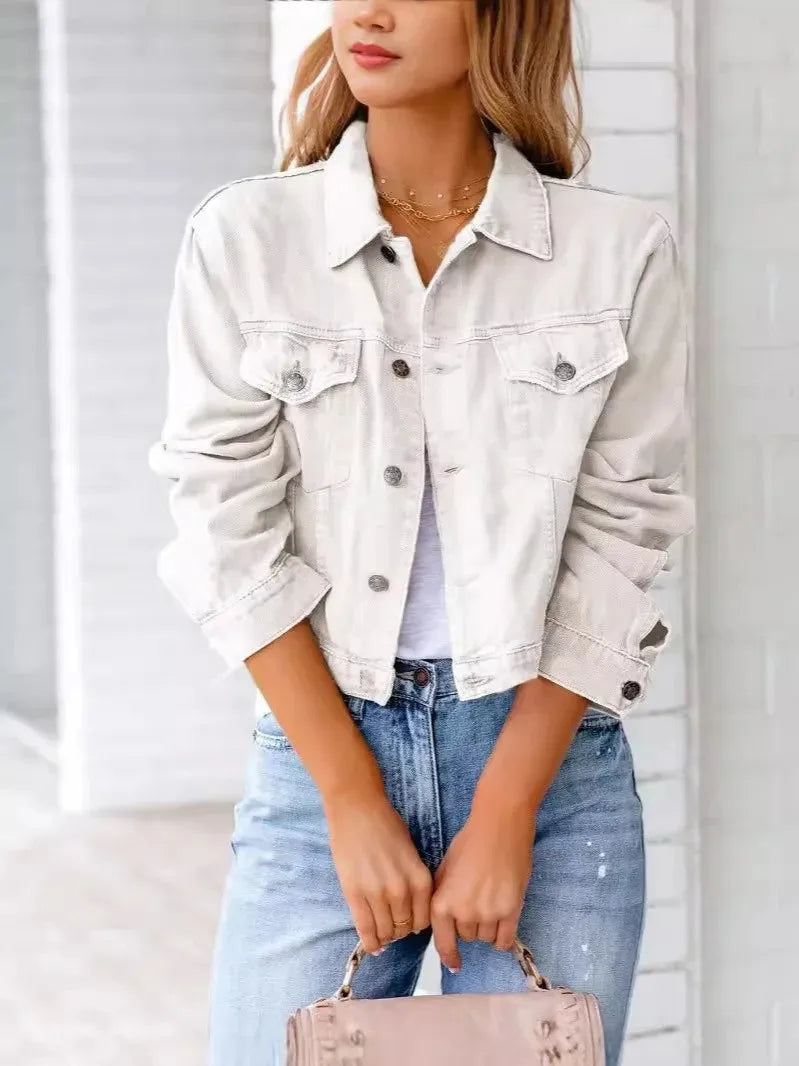 Chaquete Retro Estilo Americano