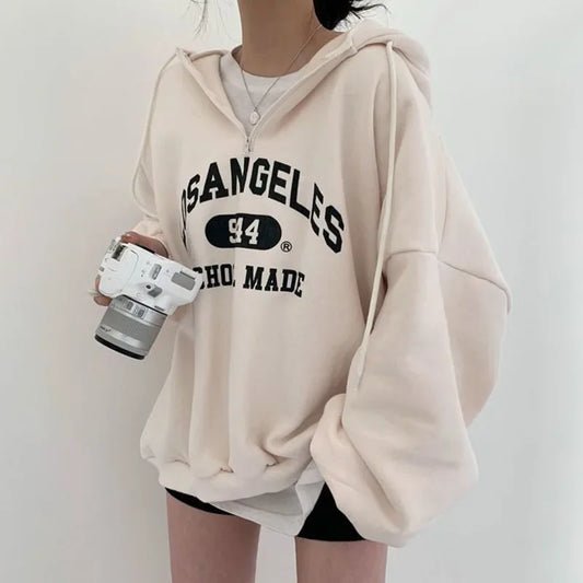 Polerón Estilo Harajuku Oversize