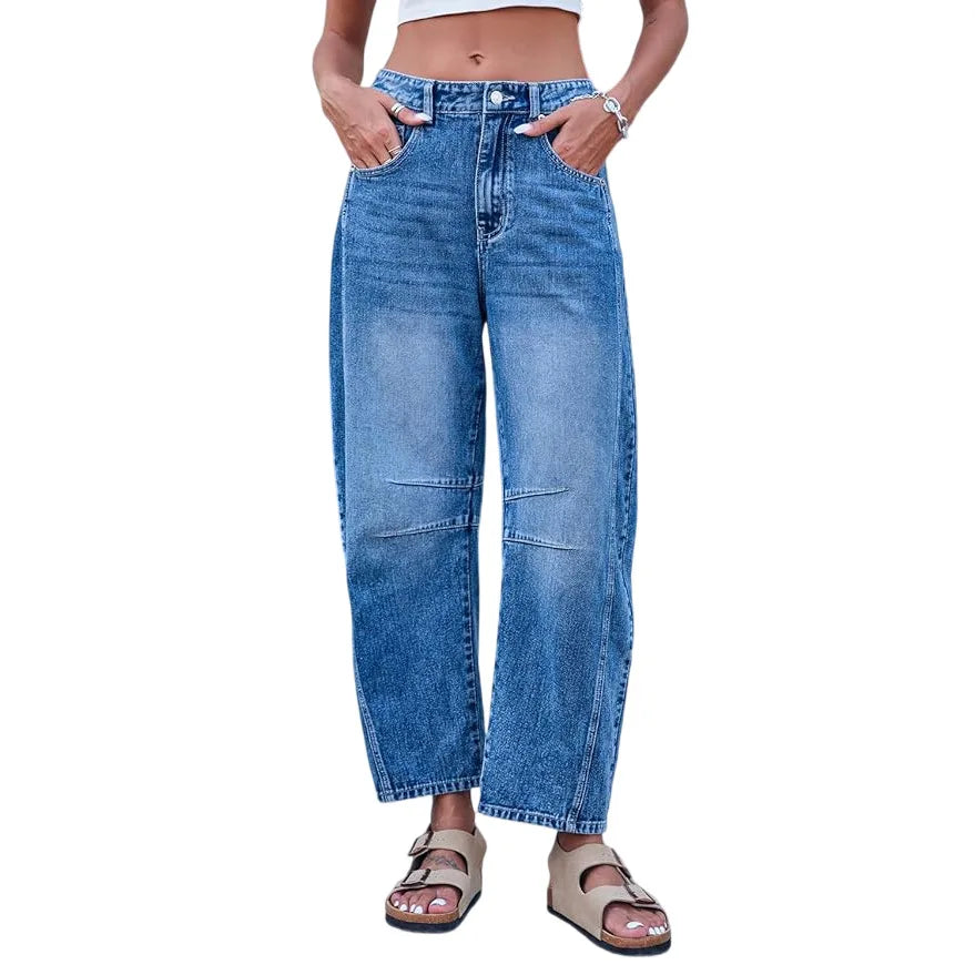 Jeans Wide Jeans de Pierna Ancha
