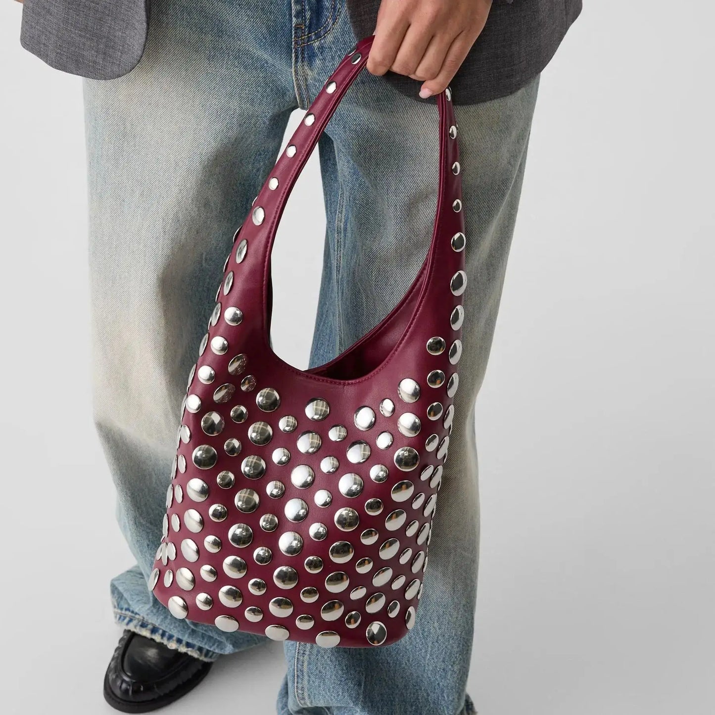 Bolso de Hombro Estilo Punk